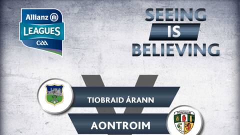 Allianz Football League Division 4 – Tipperary 3-20 Antrim 2-17