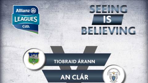 Allianz Hurling & Football League Double-header – Tipperary v Clare