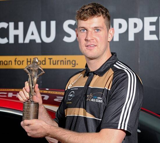 Seamus Callanan wins the Opel GAA/GPA Hurler of the Month Award for August