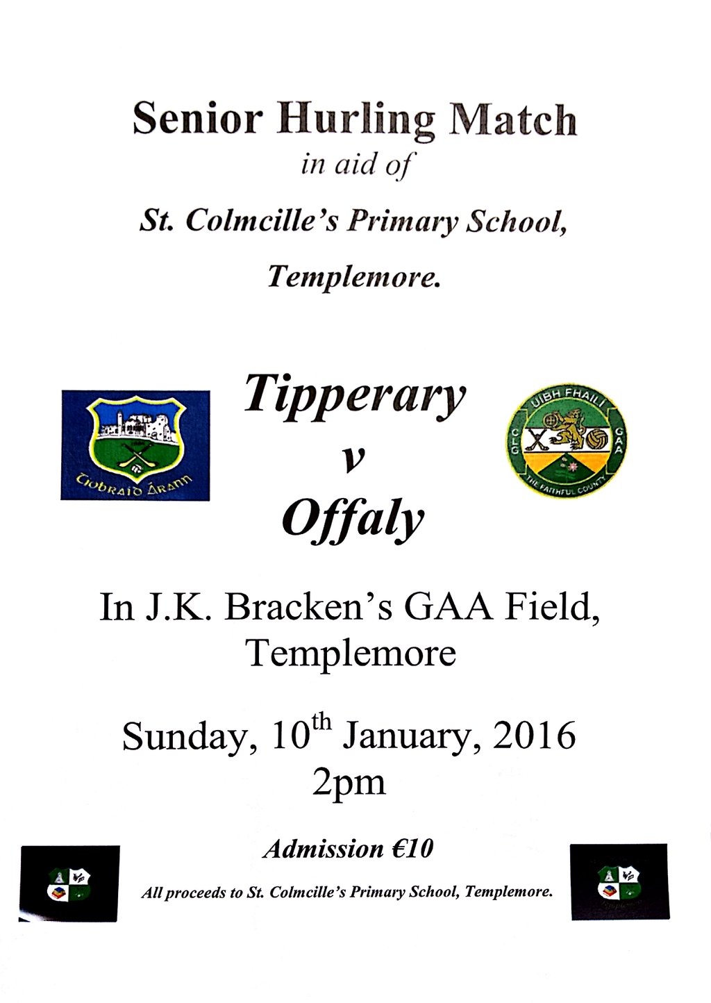 Senior Hurling Challenge – Tipperary 2-17 Offaly 1-15