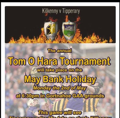 Tom O’Hara Under 21 Hurling Tournament – Tipperary 1-16 Kilkenny 0-17