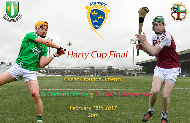 Harty Cup Final – Our Lady’s Templemore v St Colman’s Fermoy