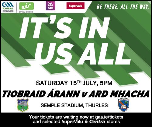 #supportmatters – Tipperary v Armagh