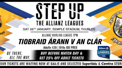 Allianz Hurling League Tipperary v Clare