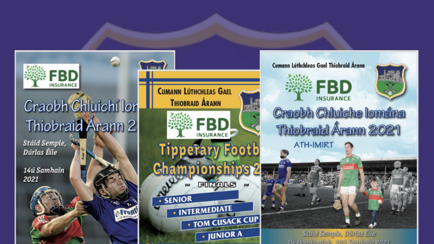 County Final Programmes Now Online