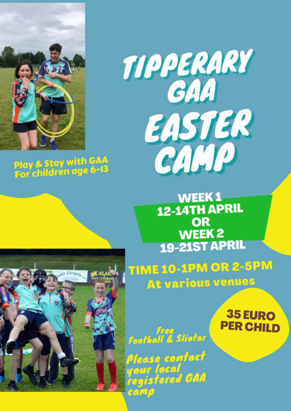 Tipperary Easter Camp