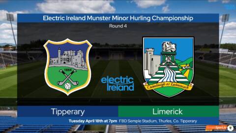 Tipperary Minor Hurling Team v Limerick Announced