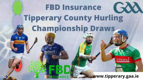 FBD Insurance County Hurling Championship Draw Details
