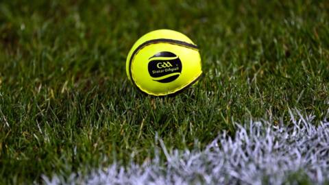 Yellow sliotar to be used for all games from minor up in 2024